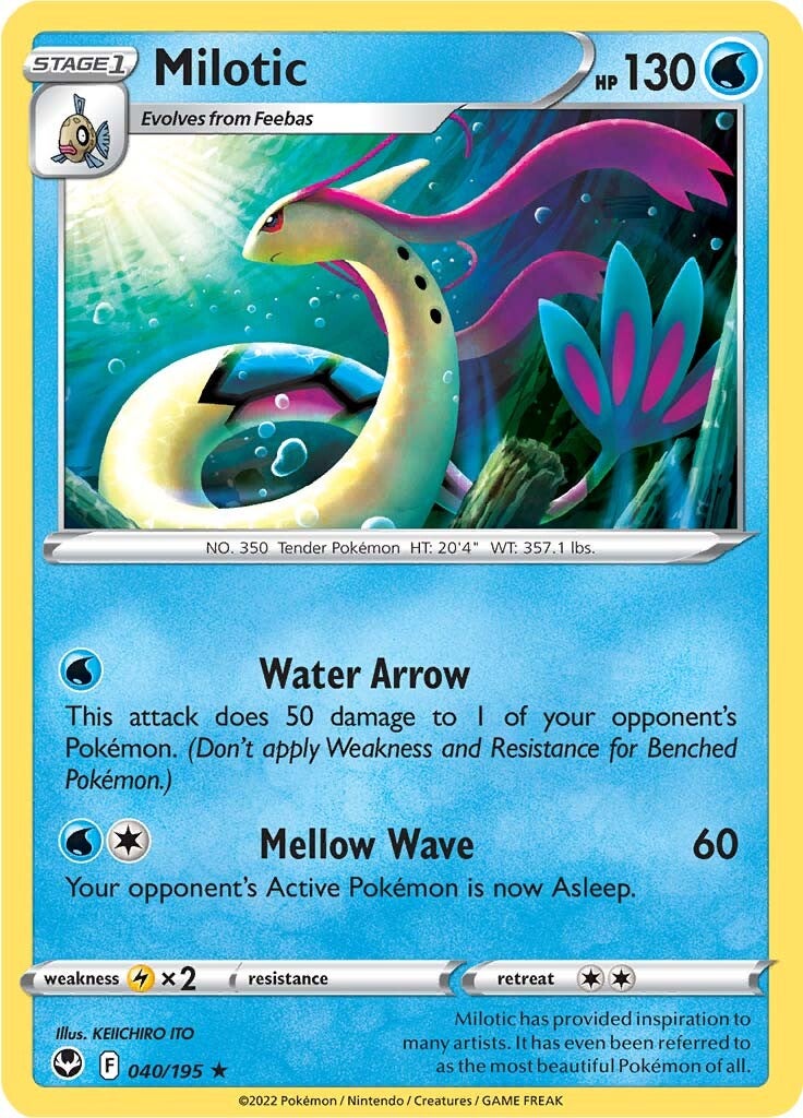 Milotic (040/195) [Sword & Shield: Silver Tempest] | Odin's Place