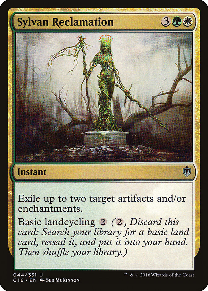 Sylvan Reclamation (44) [Commander 2016] | Odin's Place