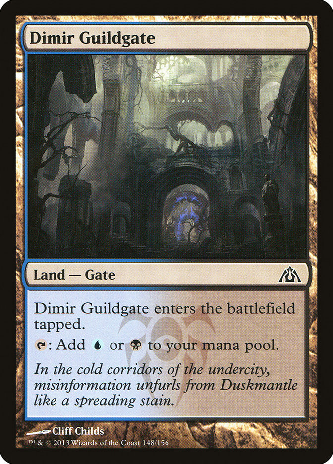 Dimir Guildgate (148) [Dragon's Maze] | Odin's Place