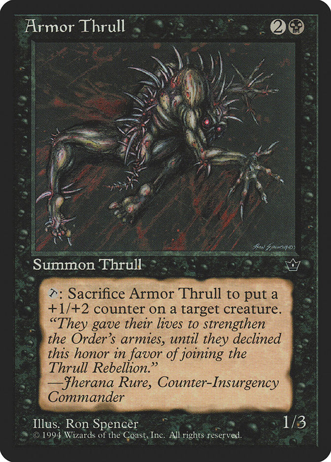 Armor Thrull (Ron Spencer) [Fallen Empires] | Odin's Place