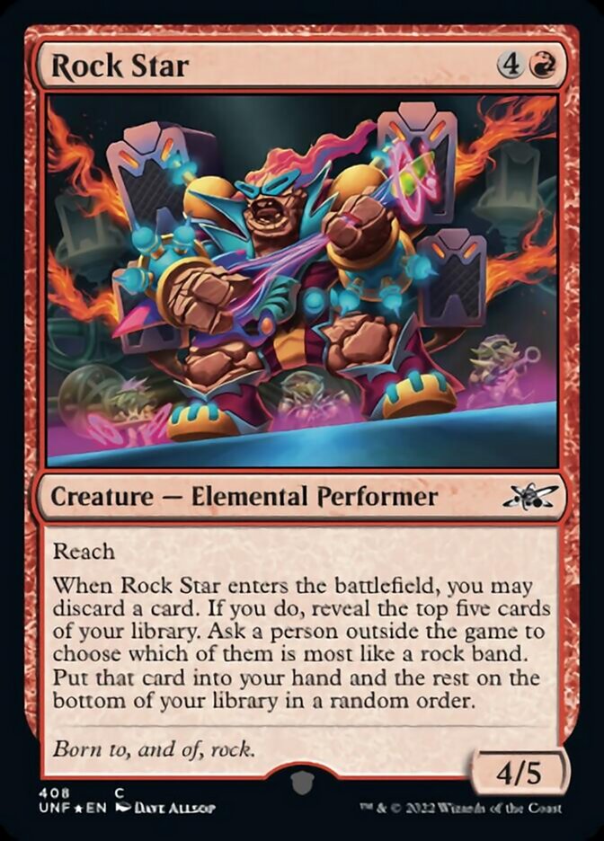 Rock Star (Galaxy Foil) [Unfinity] | Odin's Place