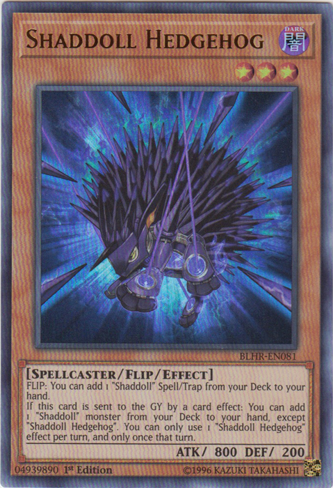 Shaddoll Hedgehog [BLHR-EN081] Ultra Rare | Odin's Place