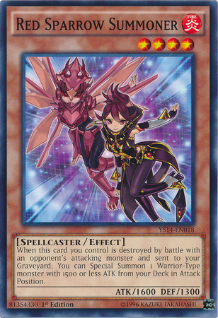 Red Sparrow Summoner [YS14-EN018] Common | Odin's Place