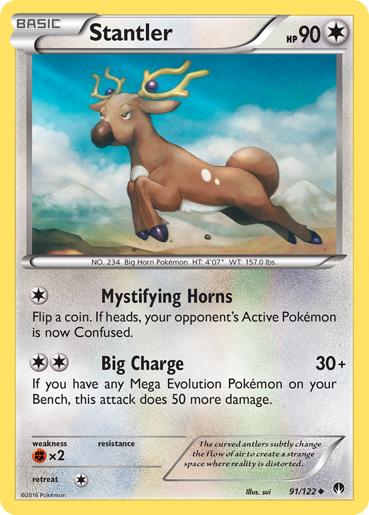 Stantler (91/122) [XY: BREAKpoint] | Odin's Place