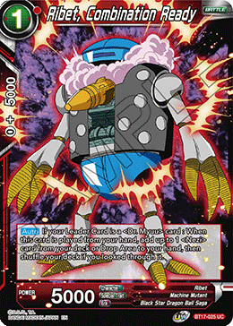 Ribet, Combination Ready (BT17-025) [Ultimate Squad] | Odin's Place
