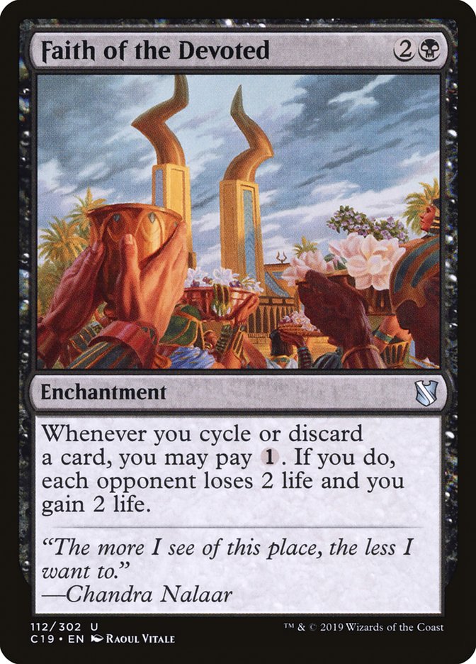 Faith of the Devoted [Commander 2019] | Odin's Place