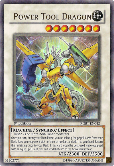Power Tool Dragon [RGBT-EN042] Ultra Rare | Odin's Place