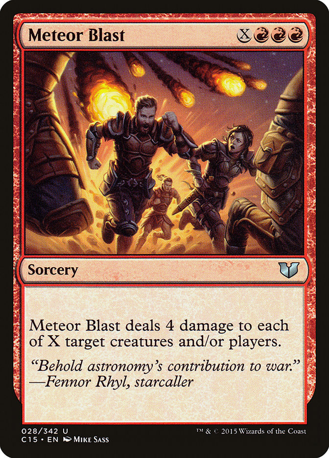 Meteor Blast (28) [Commander 2015] | Odin's Place