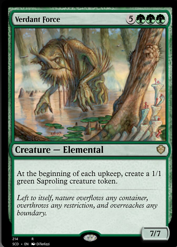 Verdant Force [Starter Commander Decks] | Odin's Place