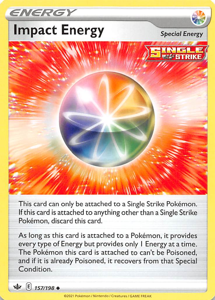 Impact Energy (157/198) [Sword & Shield: Chilling Reign] | Odin's Place