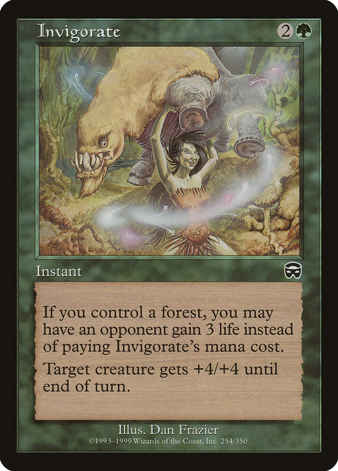 Invigorate (254) [Mercadian Masques] | Odin's Place