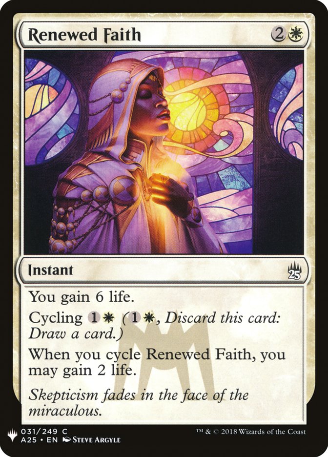 Renewed Faith [Mystery Booster] | Odin's Place
