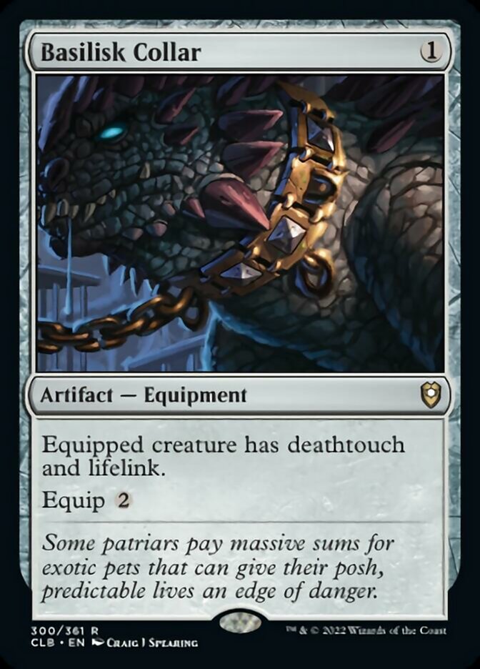 Basilisk Collar [Commander Legends: Battle for Baldur's Gate] | Odin's Place