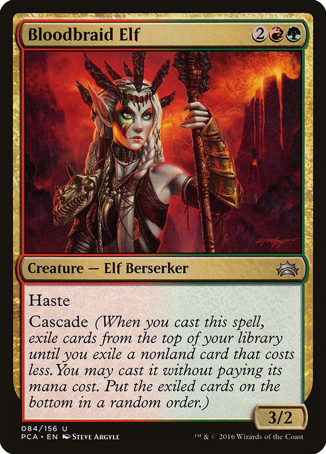 Bloodbraid Elf (84) [Planechase Anthology] | Odin's Place