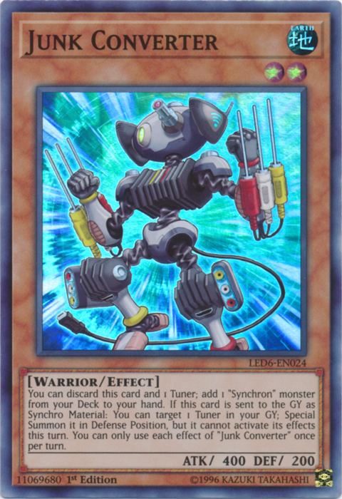 Junk Converter [LED6-EN024] Super Rare | Odin's Place