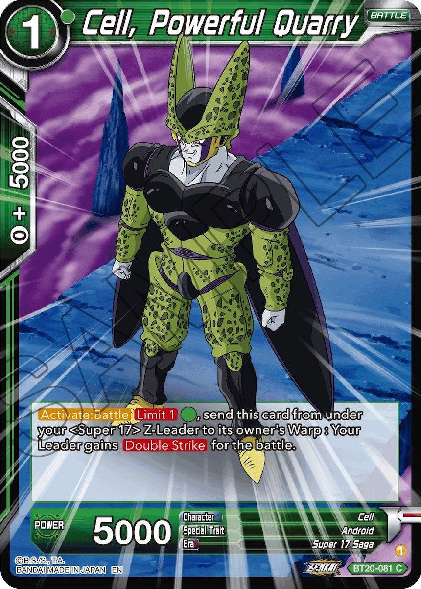 Cell, Powerful Quarry (BT20-081) [Power Absorbed] | Odin's Place