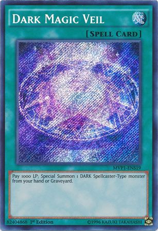 Dark Magic Veil [MVP1-ENS19] Secret Rare | Odin's Place