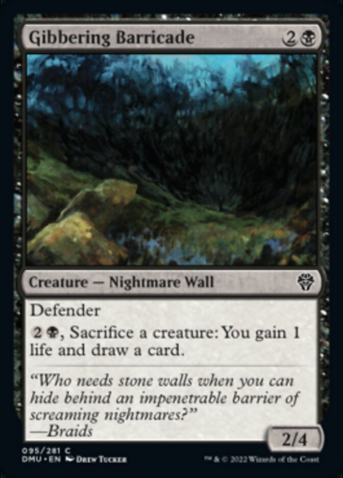 Gibbering Barricade [Dominaria United] | Odin's Place