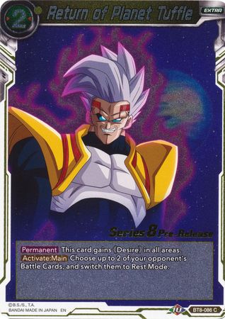 Return of Planet Tuffle (BT8-086_PR) [Malicious Machinations Prerelease Promos] | Odin's Place