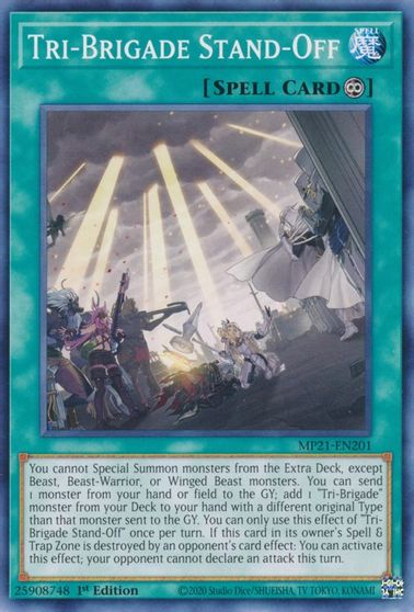Tri-Brigade Stand-Off [MP21-EN201] Common | Odin's Place