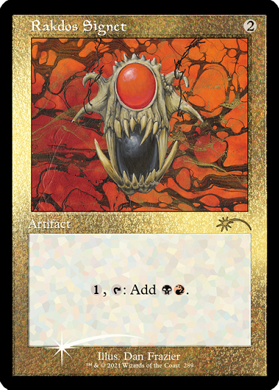 Rakdos Signet (Retro) (Foil Etched) [Secret Lair Drop Series] | Odin's Place