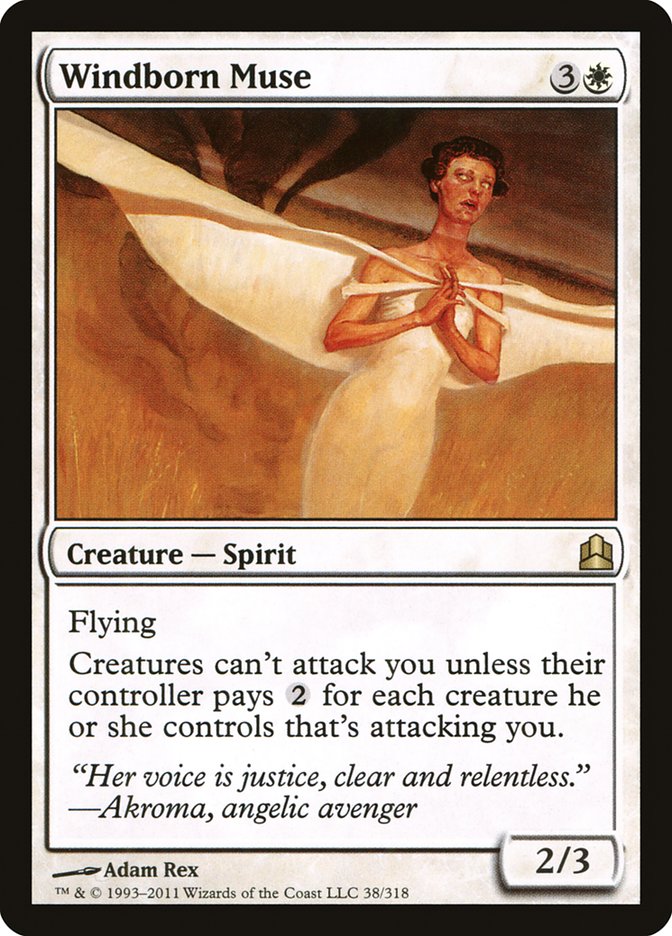 Windborn Muse (38) [Commander 2011] | Odin's Place