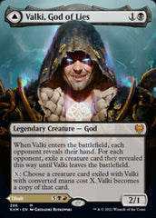 Valki, God of Lies // Tibalt, Cosmic Impostor (Borderless) [Kaldheim] | Odin's Place