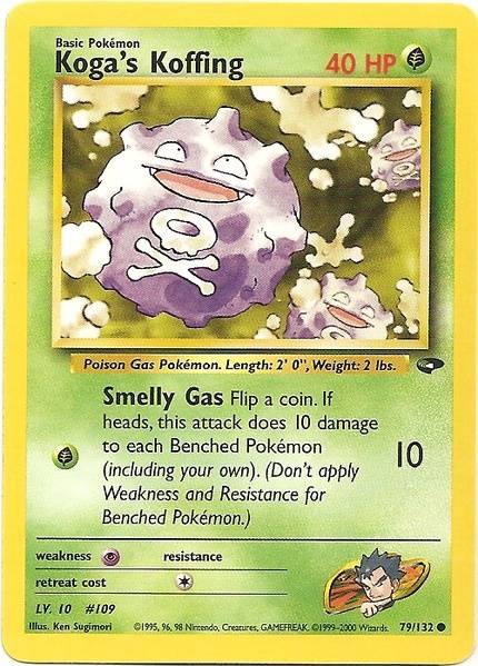 Koga's Koffing (79/132) [Gym Challenge Unlimited] | Odin's Place