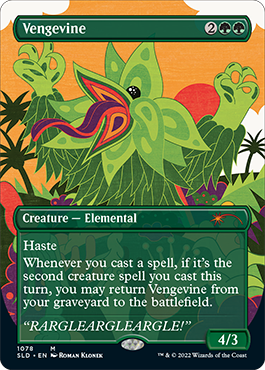 Vengevine (Borderless) [Secret Lair Drop Series] | Odin's Place