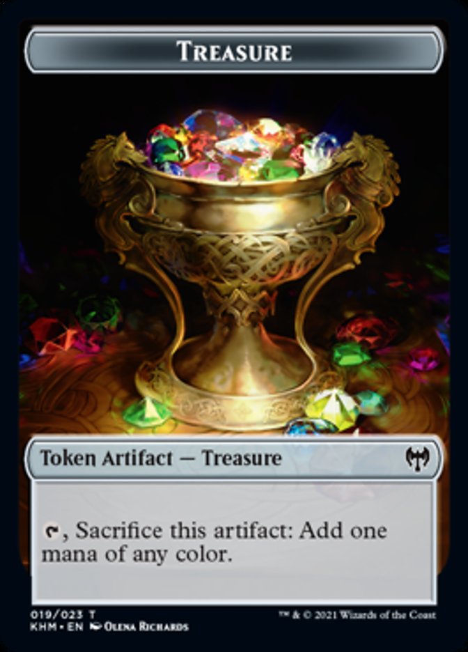 Treasure Token [Kaldheim Tokens] | Odin's Place