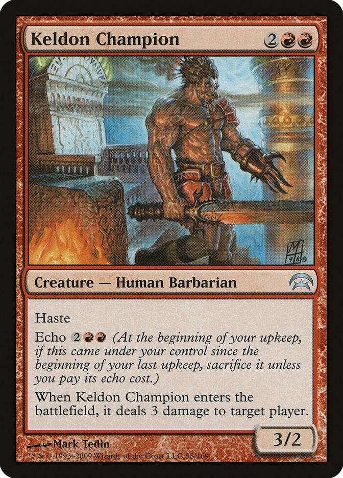 Keldon Champion (58) [Planechase] | Odin's Place