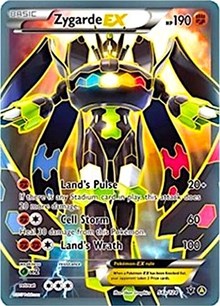 Zygarde EX (54a/124) (Alternate Art Promo) [XY: Fates Collide] | Odin's Place
