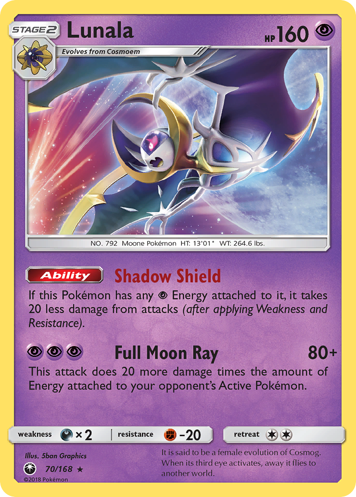 Lunala (70/168) [Sun & Moon: Celestial Storm] | Odin's Place