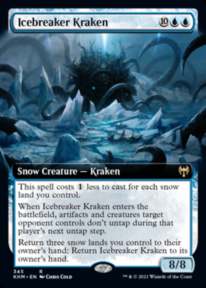 Icebreaker Kraken (Extended Art) [Kaldheim] | Odin's Place