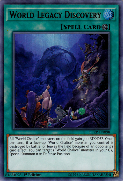 World Legacy Discovery [BLRR-EN098] Ultra Rare | Odin's Place