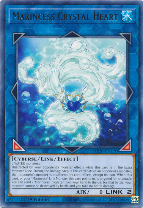 Marincess Crystal Heart [MP20-EN170] Rare | Odin's Place