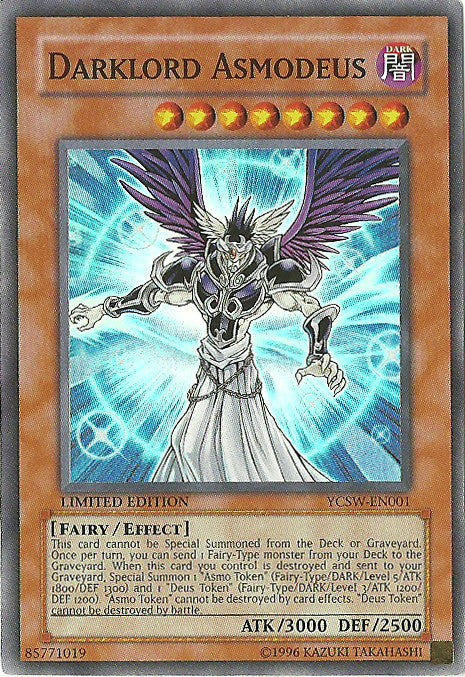 Darklord Asmodeus [YCSW-EN001] Super Rare | Odin's Place