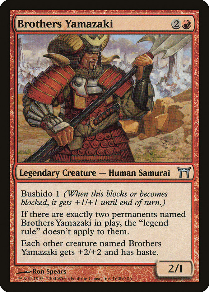 Brothers Yamazaki (160b/306) [Champions of Kamigawa] | Odin's Place