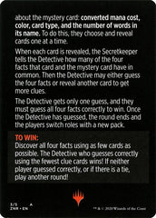 Booster Sleuth (Magic Minigame) [Zendikar Rising Minigame] | Odin's Place