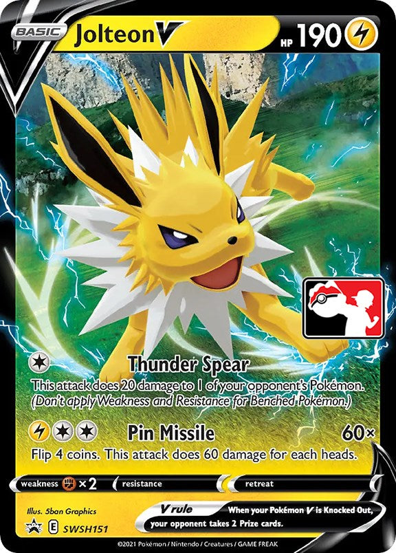 Jolteon V (SWSH151) [Prize Pack Series One] | Odin's Place