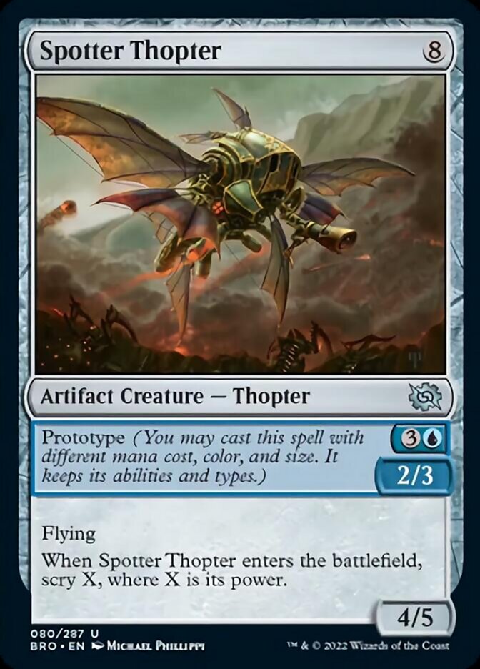 Spotter Thopter [The Brothers' War] | Odin's Place