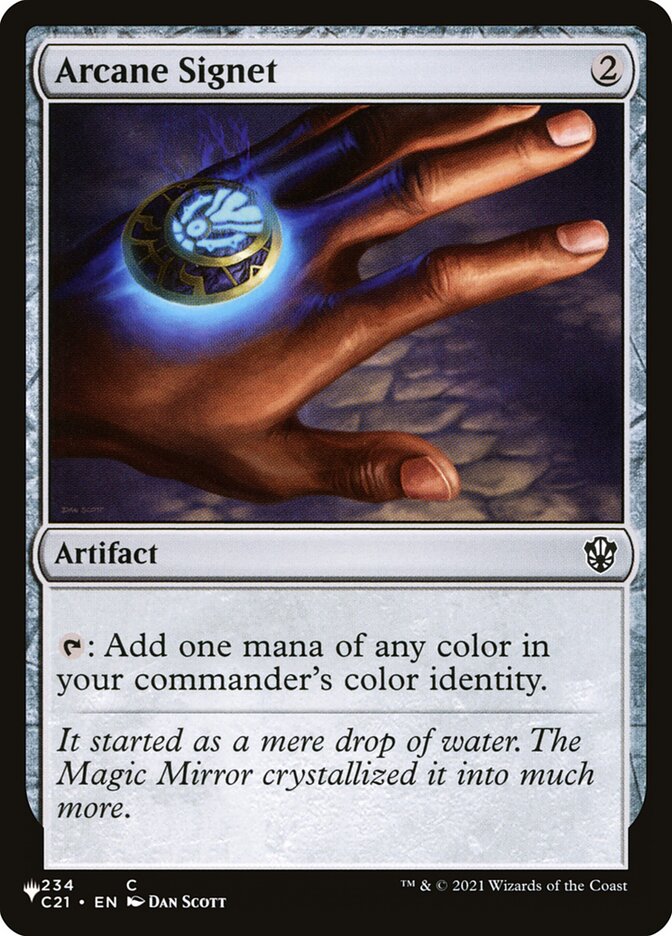 Arcane Signet [Secret Lair: Heads I Win, Tails You Lose] | Odin's Place