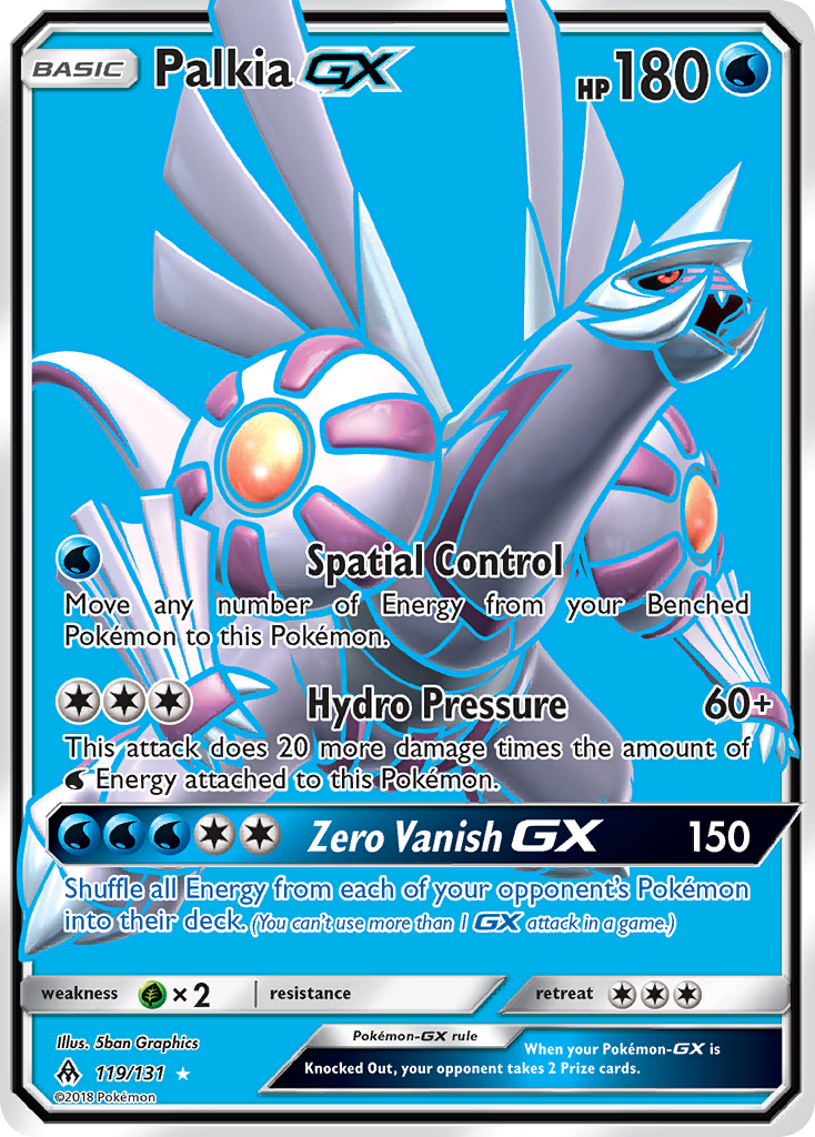 Palkia GX (119/131) [Sun & Moon: Forbidden Light] | Odin's Place