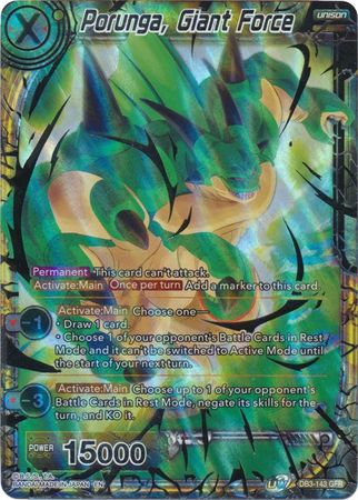 Porunga, Giant Force (DB3-143) [Giant Force] | Odin's Place