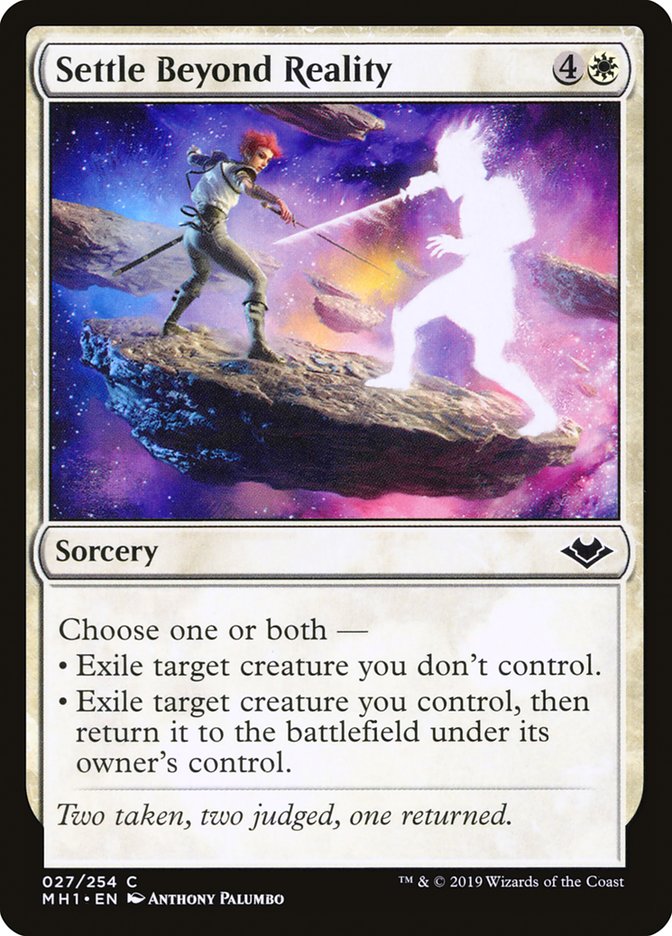 Settle Beyond Reality (27) [Modern Horizons] | Odin's Place