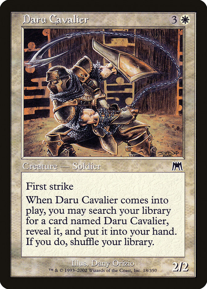 Daru Cavalier (18) [Onslaught] | Odin's Place