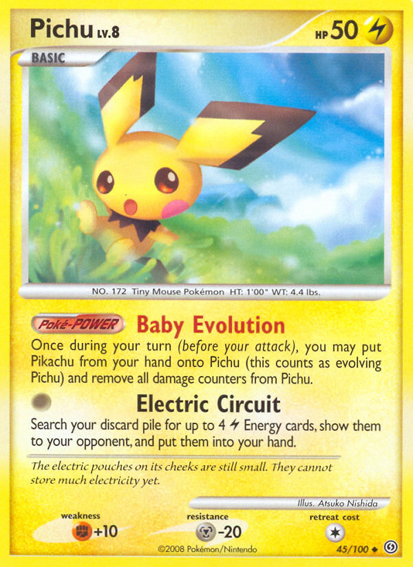 Pichu (45/100) [Diamond & Pearl: Stormfront] | Odin's Place