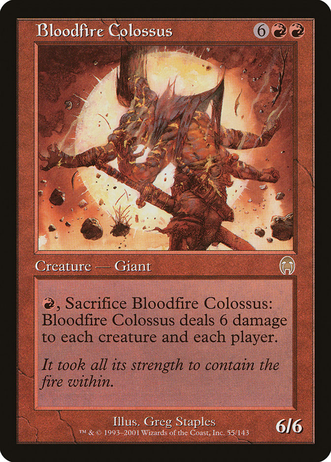 Bloodfire Colossus (55) [Apocalypse] | Odin's Place