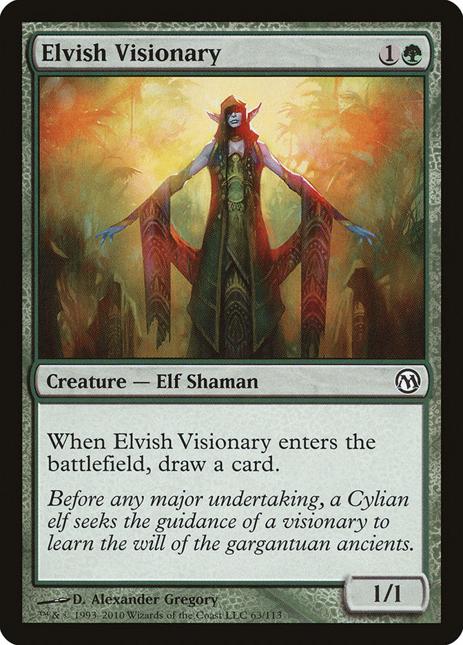 Elvish Visionary (63) [Duels of the Planeswalkers] | Odin's Place