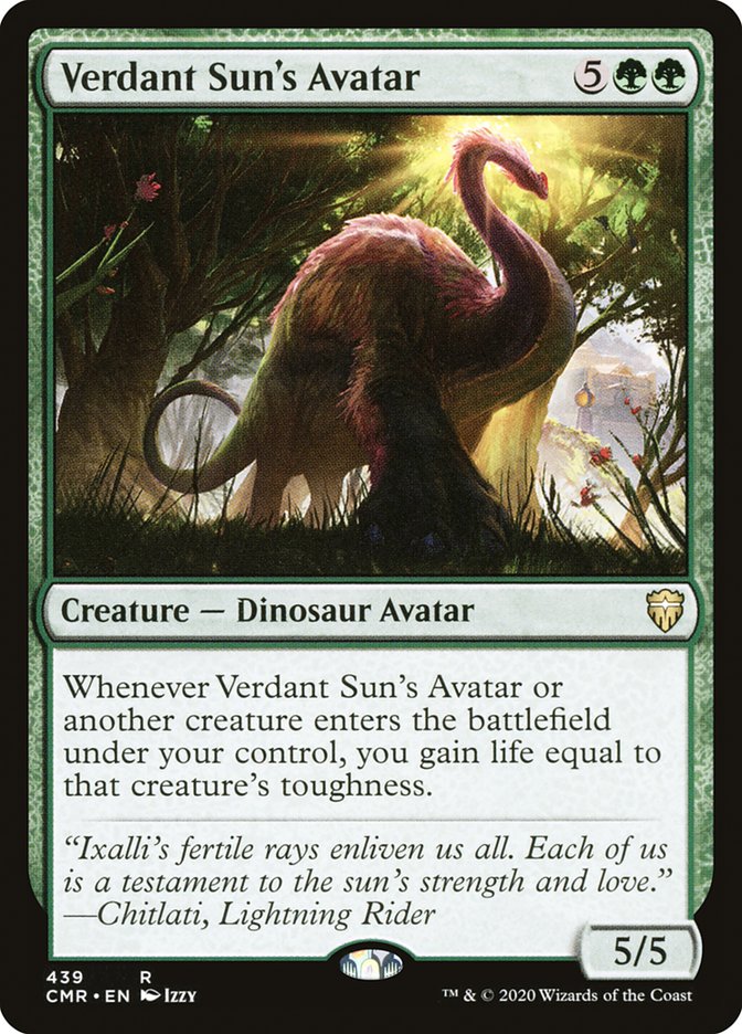 Verdant Sun's Avatar [Commander Legends] | Odin's Place